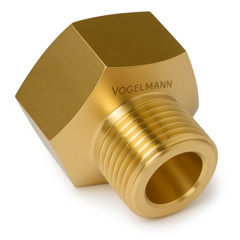 Regolatore/Riduzione bombola 3/4&quot; a W21,8x1/14 Vogelmann