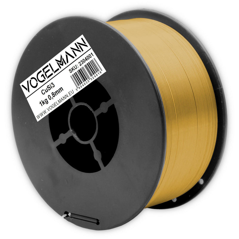 Brazing Wire 1kg CuSi3Mn1 ERCuSi-A Vogelmann