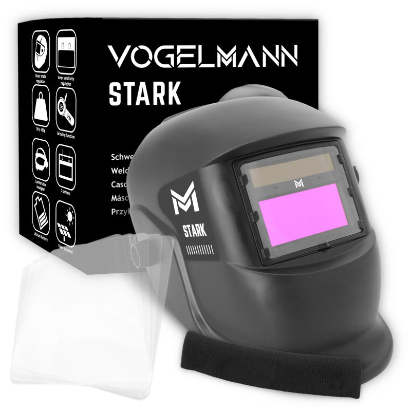 Stark Welding Helmet with lenses & sweatband Vogelmann