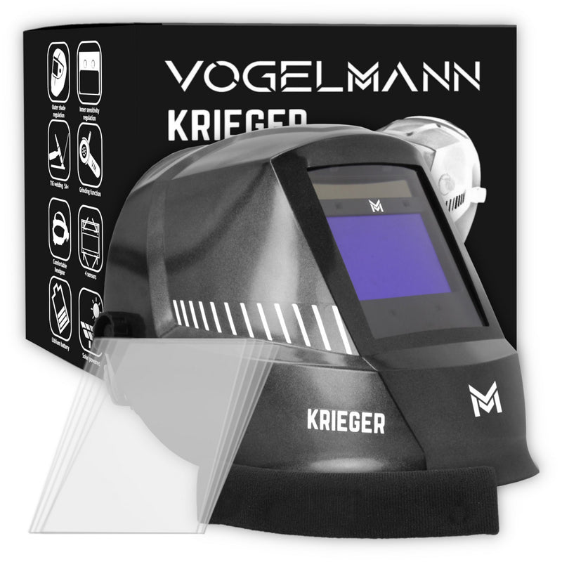 Krieger True Color Welding Helmet with lenses & sweatband Vogelmann