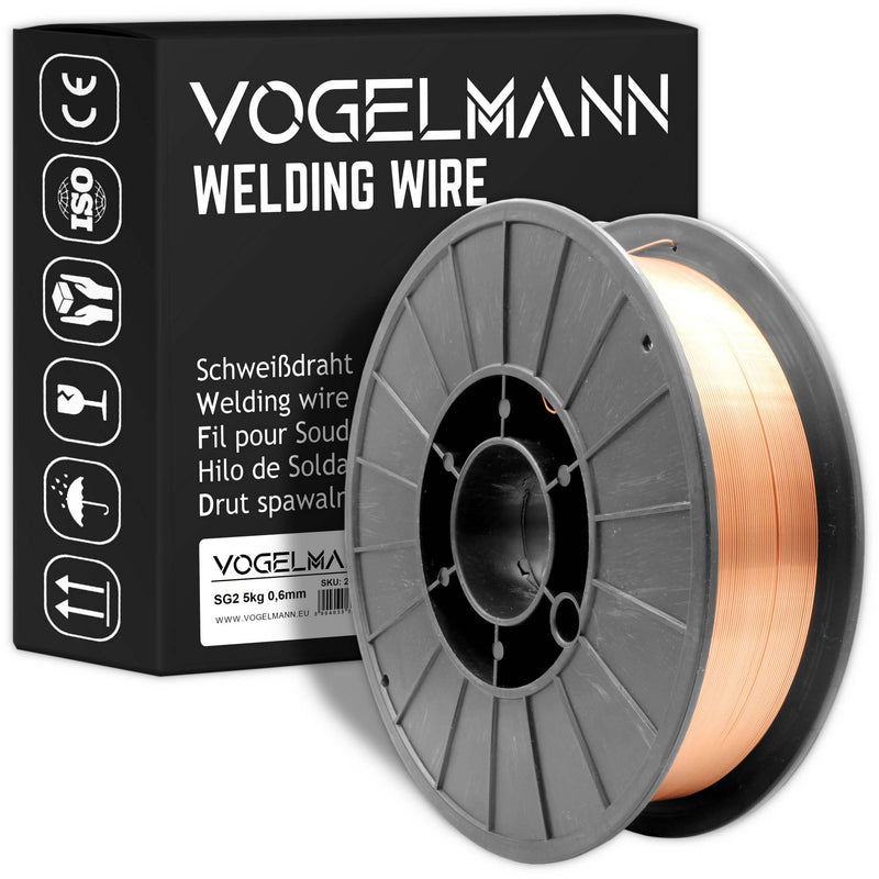 Mild Steel Welding Wire 5kg ER70S-6 / SG2 Vogelmann