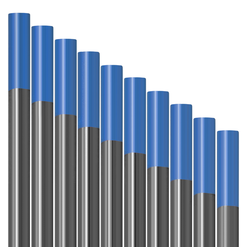 10 pcs Blue Tungsten Electrodes Vogelmann