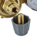 Argon/CO2 full gas cylinder 8L 1,5m3 with Regulator Exakt Vogelmann