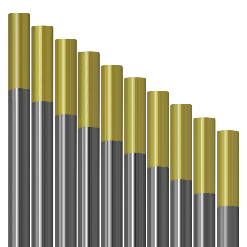 10 pcs Gold Tungsten Electrodes Vogelmann