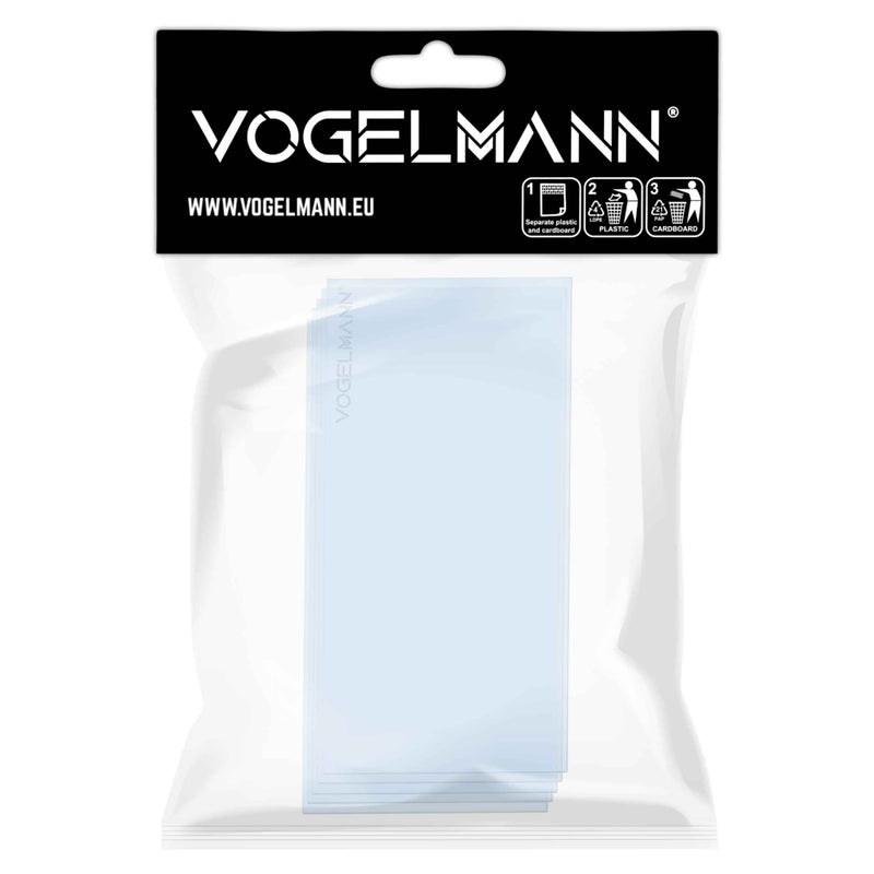 47x103 Spare Protective Lens Pack of 5 Vogelmann