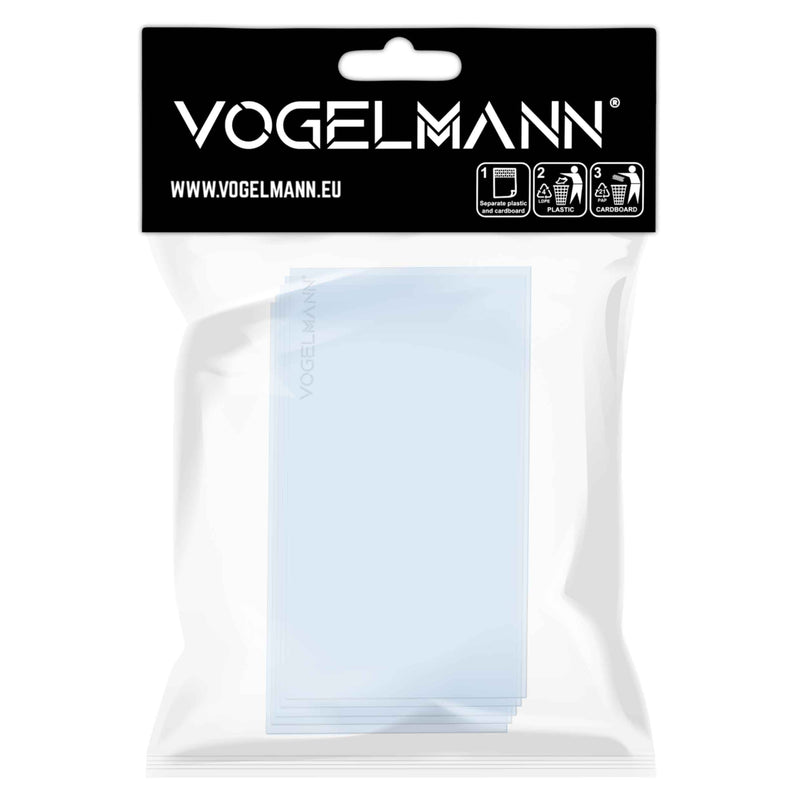 50x100 Spare Protective Lens Pack of 5 Vogelmann