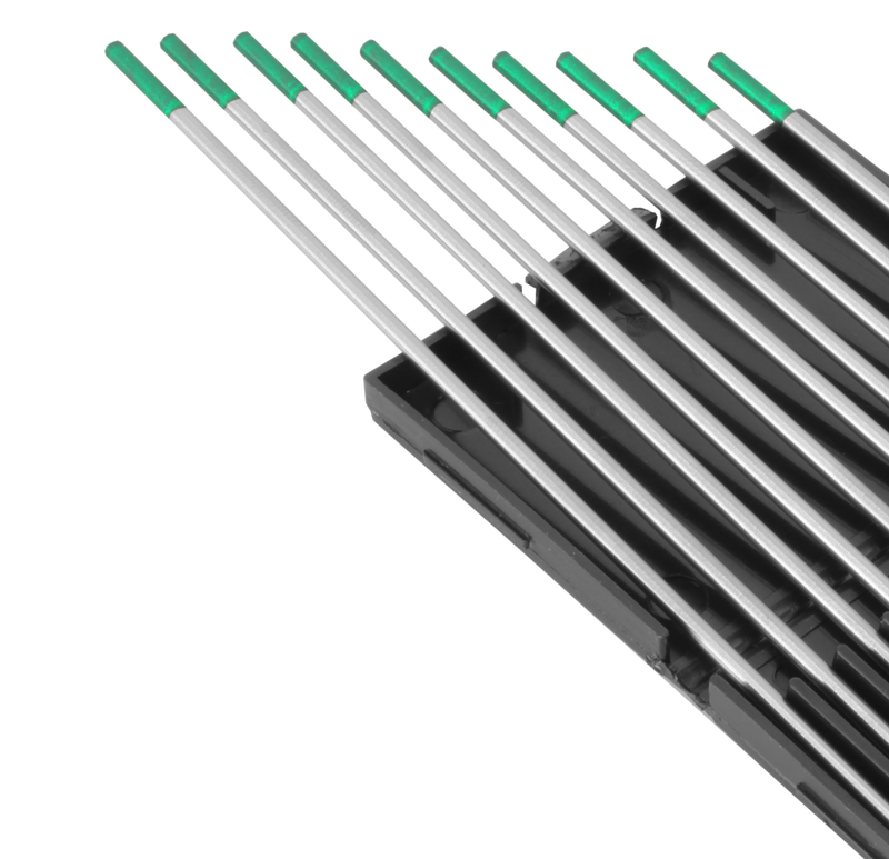 10 pcs Green Tungsten Electrodes Vogelmann