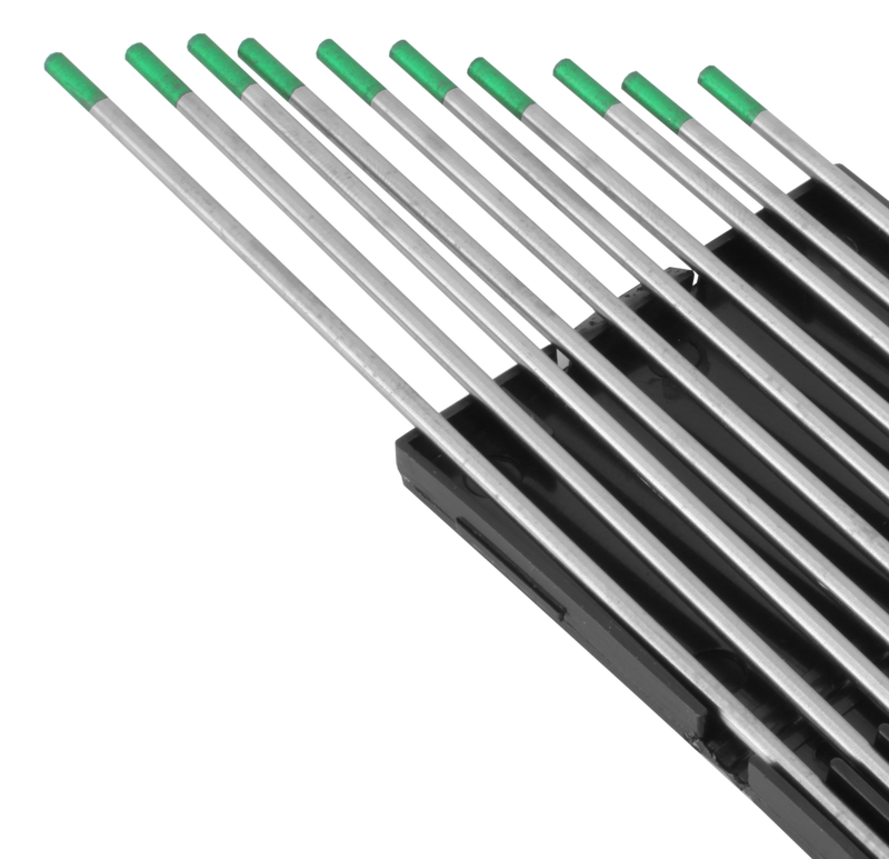 10 pcs Green Tungsten Electrodes Vogelmann