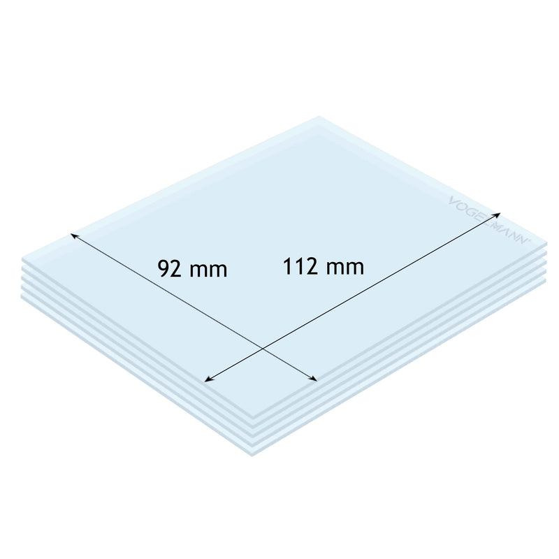 92x112 Spare Protective Lens Pack of 5 Vogelmann