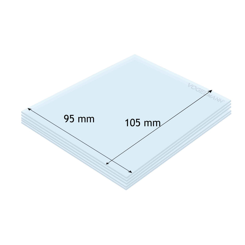 95x105 Spare Protective Lens Pack of 5 Vogelmann