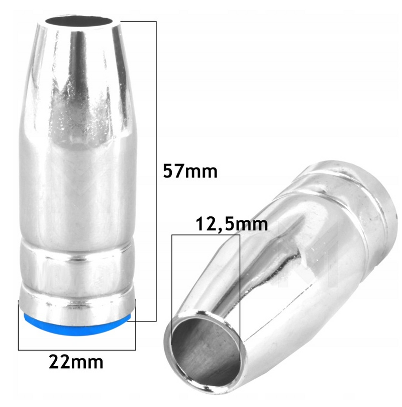 10 pcs Gas Nozzles MB-25 Narrow Vogelmann