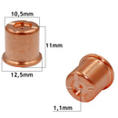 10 pcs Cylindrical nozzle CB-50 Vogelmann