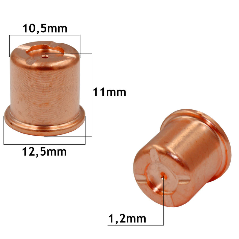 10 pcs Cylindrical nozzle CB-50 Vogelmann