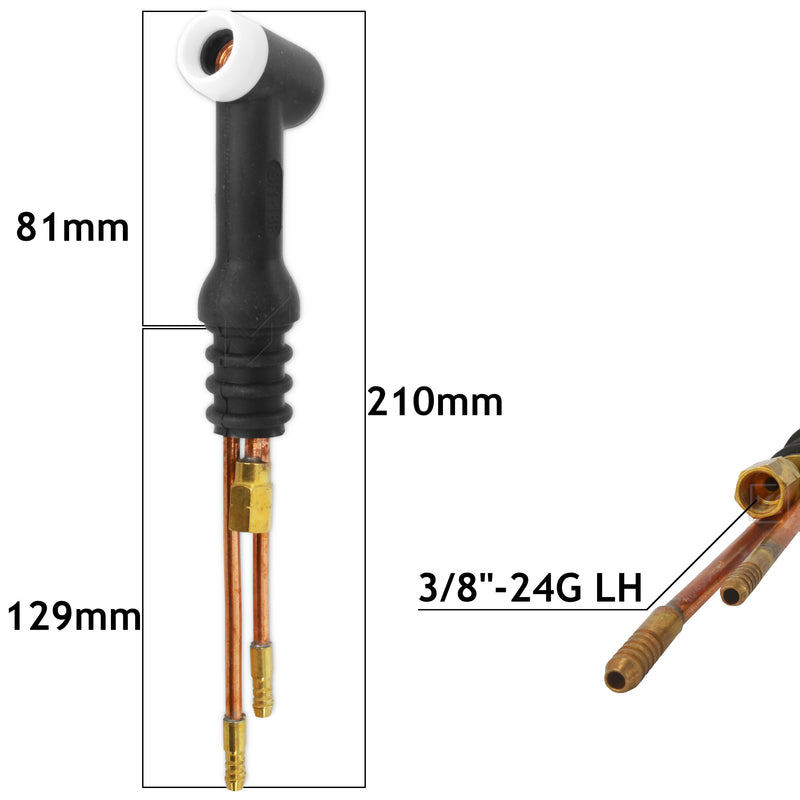 SR-18F TIG Torch Head / Body Flex Vogelmann