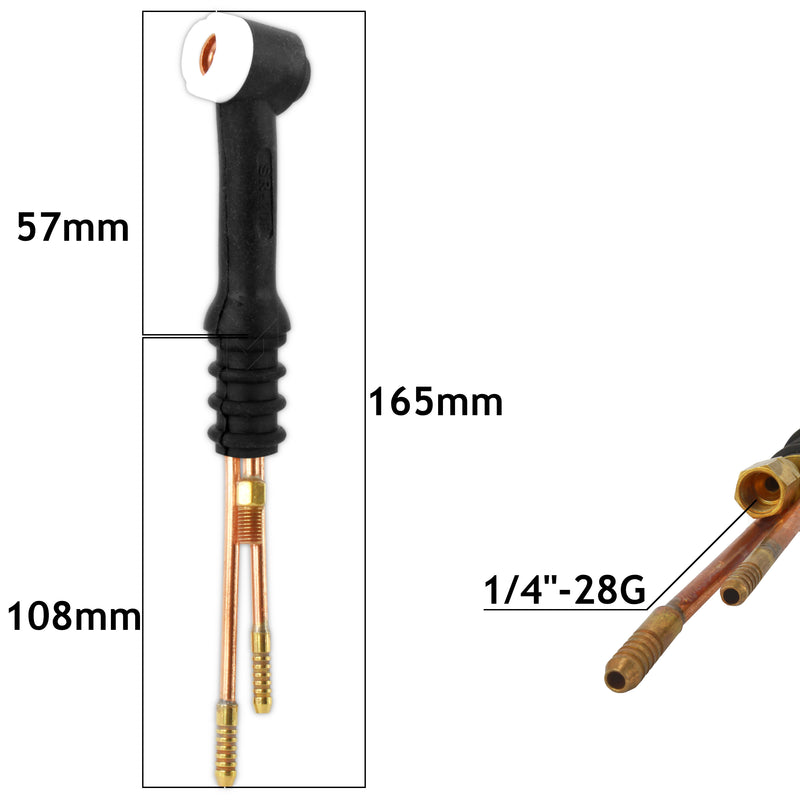 SR-20F TIG Torch Head / Body Flex Vogelmann