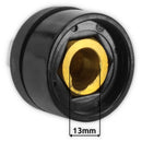 Welding female socket 13mm DKJ35-50 Black Vogelmann