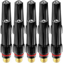 10 pcs Medium Back Caps TIG SR17/18/26 Vogelmann