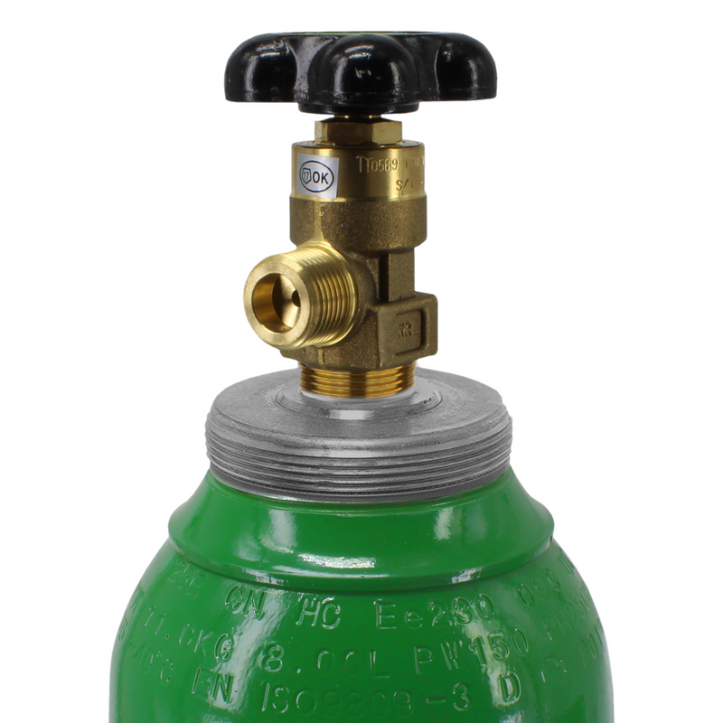 Argon/CO2 full gas cylinder 10L 2,4m3 Vogelmann